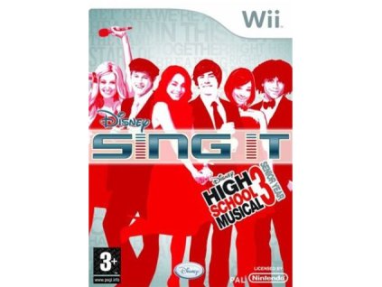 Wii Disney Sing It High School Musical 3- mikrofon-