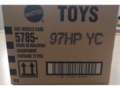 Sada autíček Hot Wheels 5785-97HPYC 72ks Nové