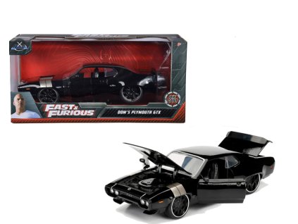 Auto Fast and Furious Dom´s Plymouth GTX 1:24 OBAL Nové