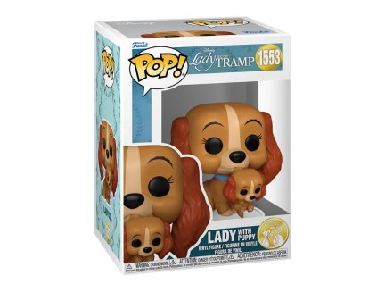 Funko Pop! 1553 Disney Lady and The Tramp Lady With Puppy Nové