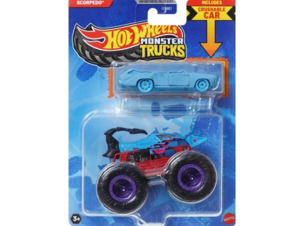 Hot Wheels Monster Trucks Scorpedo 2 Pack Nové