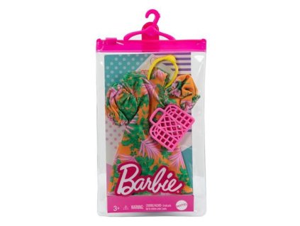 Barbie Obleček Tropické šaty Nové