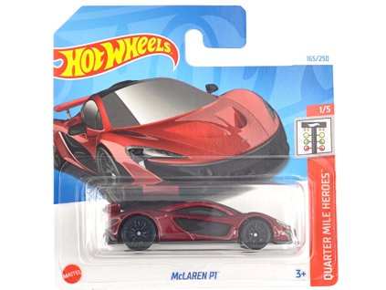 Hot Wheels McLaren P1 červený Nové
