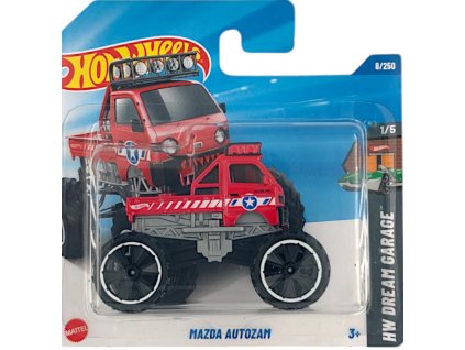 Hot Wheels Mazda Autozam červená Nové