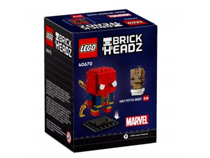 Lego 40670 BrickHeadz Iron SpiderMan Nové