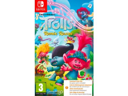 Switch DreamWorks Trolls Remix Rescue Nové