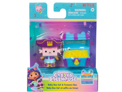 Figurky Gábinin kouzelný domek baby Box Cat a truhla Nové