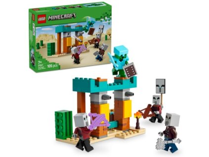 LEGO 21267 Minecraft Pouštní hlídka zákeřníků Nové
