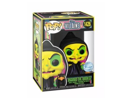Funko Pop! 1426 Villains Disguised Evil Queen Black Light Nové
