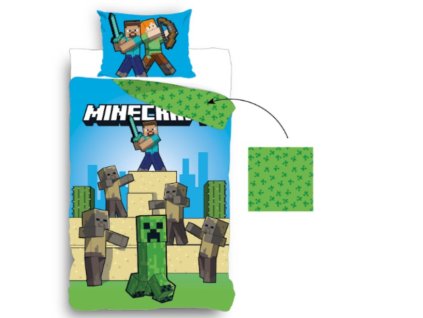 Povlečení Minecraft Creeper Nové