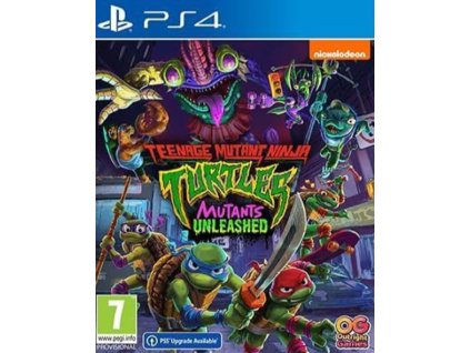 PS4 Teenage Mutant Ninja Turtles Mutants Unleashed Nové