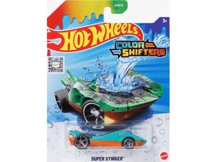 Hot Wheels City Color Shifters Super Stinger oranžový Nové