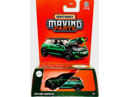 Matchbox Moving Parts 2022 Mini Cooper Se Nové