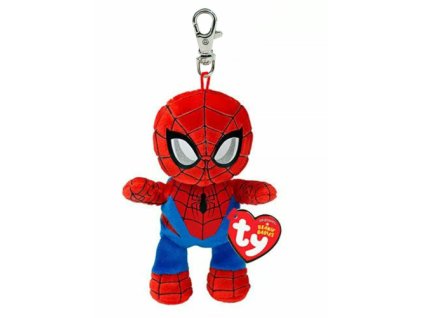 Plyšový přívěšek Ty Babies Marvel Spiderman 8,5cm Nové