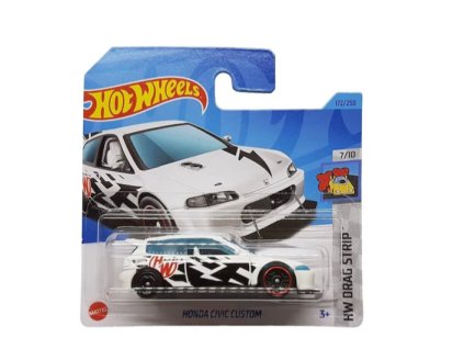 Hot Wheels Honda Civic Custom bílá Nové