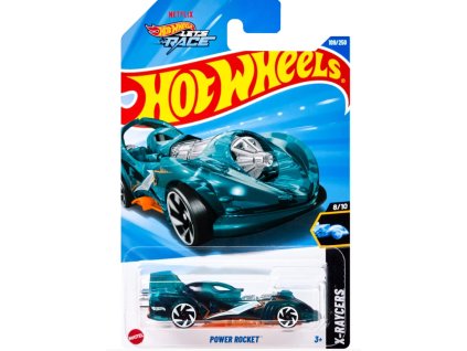 Hot Wheels Netflix Lets Raceower Rocket zelené Nové