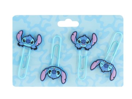 Kancelářské sponky Disney Stitch 4ks Nové