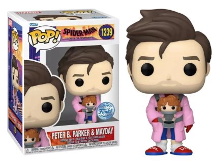 Funko Pop! 1239 SpiderMan Across the SpiderVerse Peter B. Parker and Mayday Nové