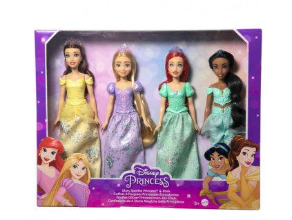 Panenky Disney Princess 4ks Nové