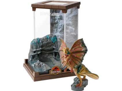 Diorama Jurský park Dilophosaurus 18cm Nové