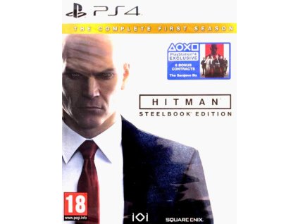 PS4 Hitman The Complete First Season Steelbook