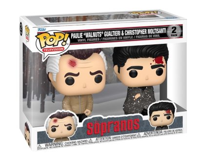 Funko Pop! 2Pack The Sopranos Paulie walnuts Gualtieri and Christopher Moltisanti Nové