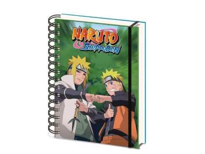 Kroužkový blok Naruto A5 Nové