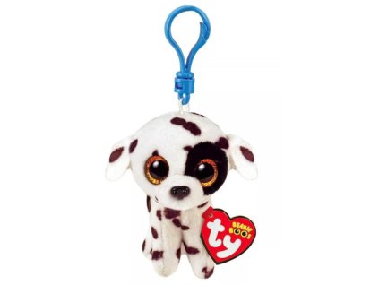 Plyšový přívěšek Ty Beanie Boos Luther The Dalmatian Dog 8cm Nové