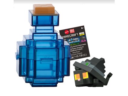Minecraft Mini Potion Brewing Blue Nové