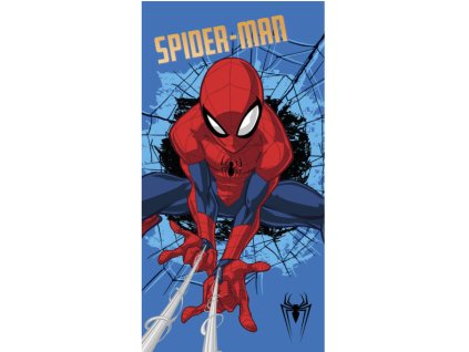 Osuška Marvel Spiderman modrá Nové