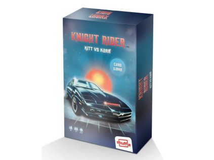 Karetní hra Knight Rider Kitt vs. Karr Retro Nové