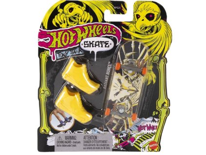 Hot Wheels Fingerboard Neon Tony Hawk RadIant Bones Nové