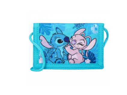 Dětská peněženka Stitch modrá Nové