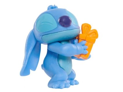 Sběratelská figurka Stitch s dárkem Nové