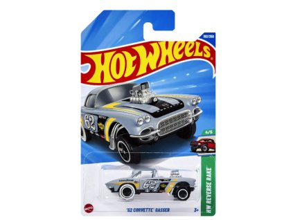 Hot Wheels 62 Corvette Gasser šedý Nové