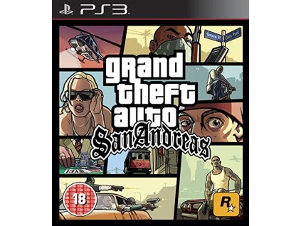 PS3 Grand Theft Auto San Andreas (GTA) Nové