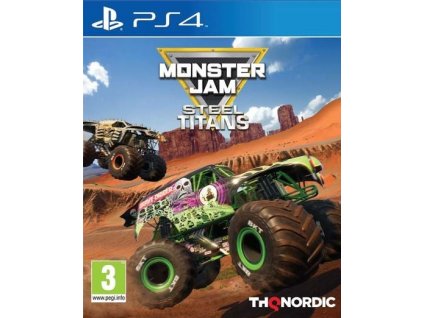 PS4 Monster Jam Steel Titans Nové