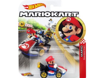 Hot Wheels Super Mario Bros Mario Nové