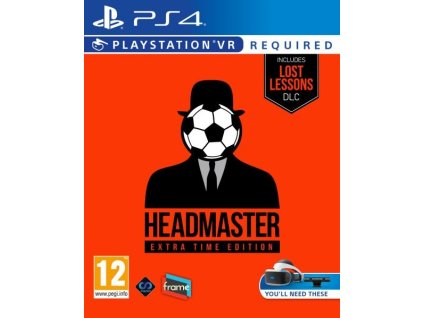 PS4 Headmaster Extra Time Edition VR Nové