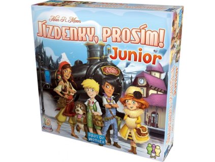 Společenská hra Jízdenky, prosím! Junior CZ Nové