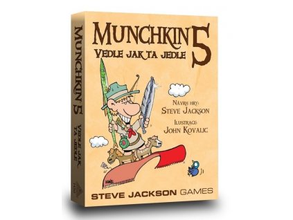 Společenská hra Munchkin rozšíření 5 CZ Nové