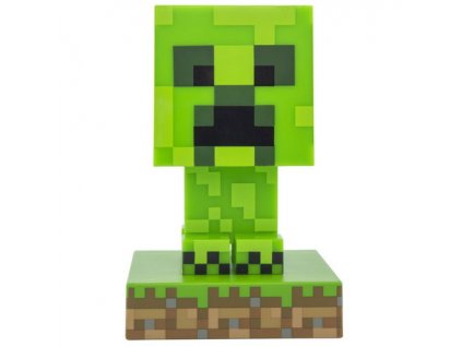 Lampička 003 Minecraft Creeper - slim Nové