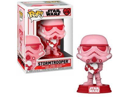Merch Funko Pop! 418 Star Wars Valentines Stormtrooper With Heart Nové