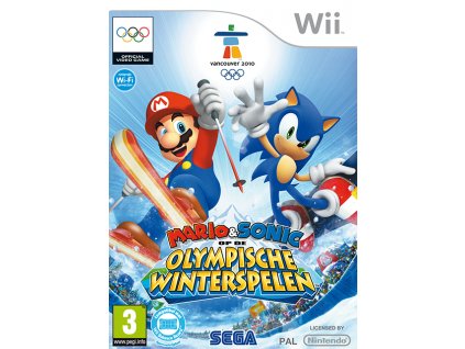 Wii Mario and Sonic at the Olympic Winter Games-