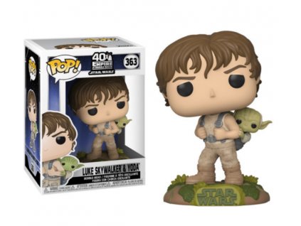 Funko Pop! 363 Star Wars 40 Years Empire Strikes Luke Skywalker and Yoda Nové