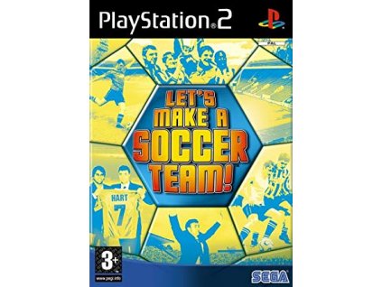 PS2 Lets Make A Soccer Team! Nové