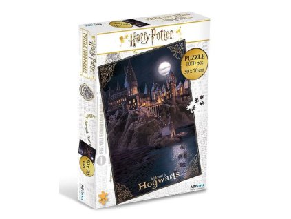Merch Puzzle Harry Potter Hogwarts 1000 dílků Nové
