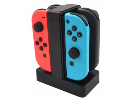 Switch Nabíjecí stojan 4v1 pro Nintendo Switch Joy Con Mimd Nové