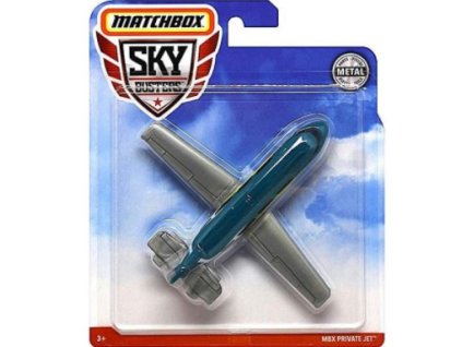 Toys Matchbox letadlo Skybusters Planes MBXPrivate Jet Nové