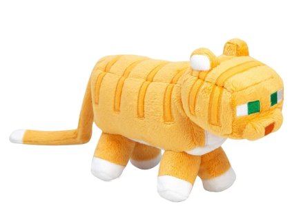 Merch Plyšová hračka Minecraft Orange Cat Nové